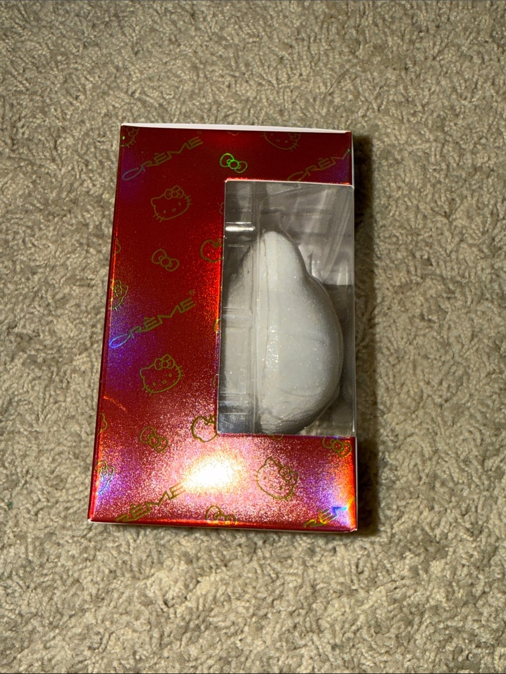 The Crème Shop x Hello Kitty Apple Blossom White & Pink Bath Bomb - Picture 5 of 7